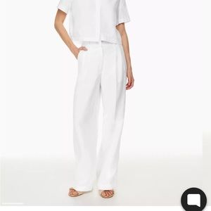 Aritzia Wilfred Linen Pants